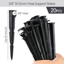 3/8" 9/12mm Misting Cooling System 0.6mm Nozzles Fine Atomizer PE Tubing Filter Self-priming Pump Garden Irrigation Watering Kit