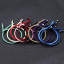 Minimalist Rope Bracelet For Women Men 100% Unfading Ajustable Stainless Steel Braclet Outdoor Camping Braslet Couple Brazalete