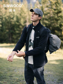 SIMWOOD 2025 Autumn New Regular Fit 300gsm Polar Fleece Jackets Men 300gsm Antistatic Fabric Coats