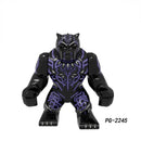 Marvel Action Figure Mini Block Adult Super Hero Series Iron Man Spider Man Assembled Block Children's Puzzle Toy Gift