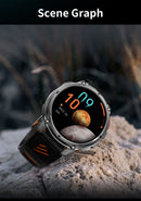 2026 New T-REX3 Outdoor Smart Watch Men 1100mAh Large Battery Bluetooth Call Compass 1.7-inch LED Flashlight Waterproof Watches