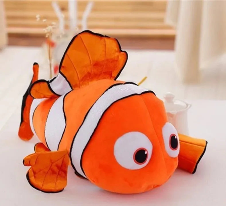 Disney Caroon Movie Finding Nemo Plush Toys Kawaii Marlin Nemo Plush Doll Soft Stuffed Dory Fish Doll Pillow Xmas Gift For Boys