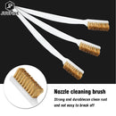 3D Printer Cleaner Tool Copper Wire Toothbrush Copper Brush Handle For Nozzle Block Hotend Cleaning Hot Bed Cleaning Parts