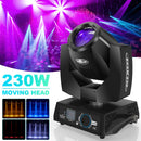 U'King 230W Beam 7R Moving Head Bühnenlicht Gobos 16CH DMX512 Soundaktivierte Effektbeleuchtung für DJ Konzert Party Nachtclub