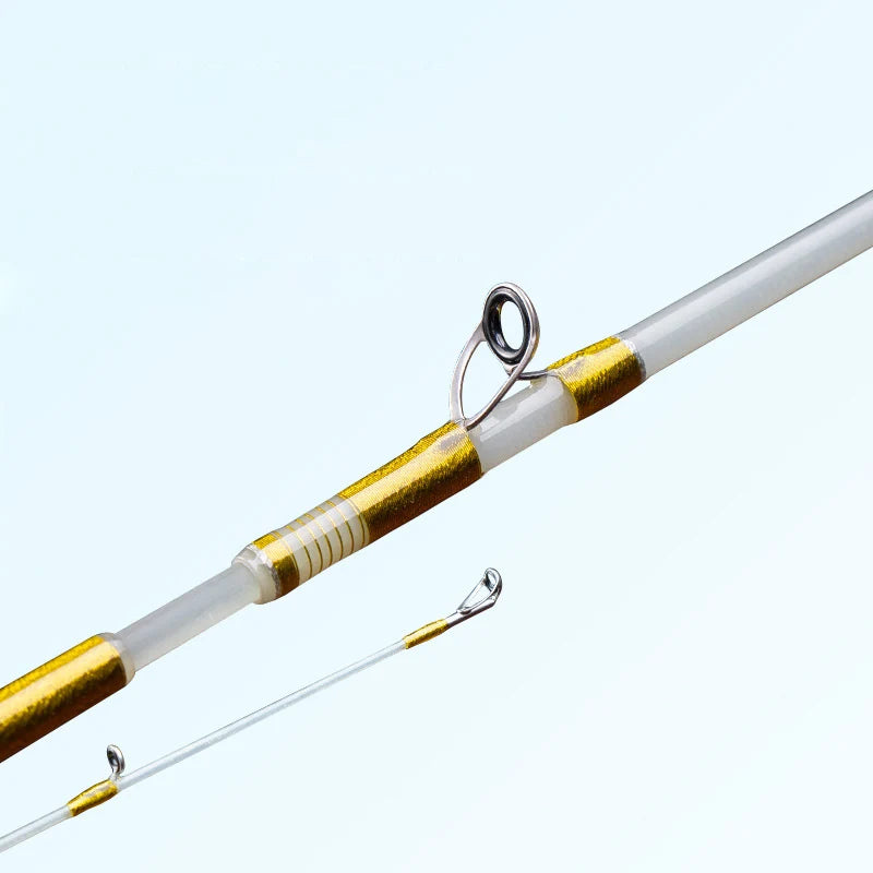 1.5M FUJI Trout Fishing Rod Glass Fibre Squishy CASTING Fishing Rod Top Outdoor Gear with Solid Wood Handles