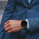 Hannah Martin Hochwertige Roségold Zifferblatt Uhr Herren Leder Wasserdichte Armbanduhr Damen Kleid Mode Japan Quarzwerk Saat