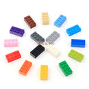 10pcs/lot DIY Blocks Building Bricks Thick 2X4 Educational Assemblage Construction Toys for Children Size Compatible With Brand