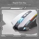 Redragon M612 PRO RGB BT 2.4G Gaming Gamer Mouse, 8000 DPI Wireless Optical 9 Programmable Buttons 7 Backlit Modes, B