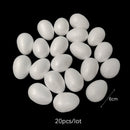 20/50Pcs DIY Easter Eggs Painting Foam White Easter Eggs for Kids Easter Gift Diy Craft Supplies Easter Decoration for Home 2024