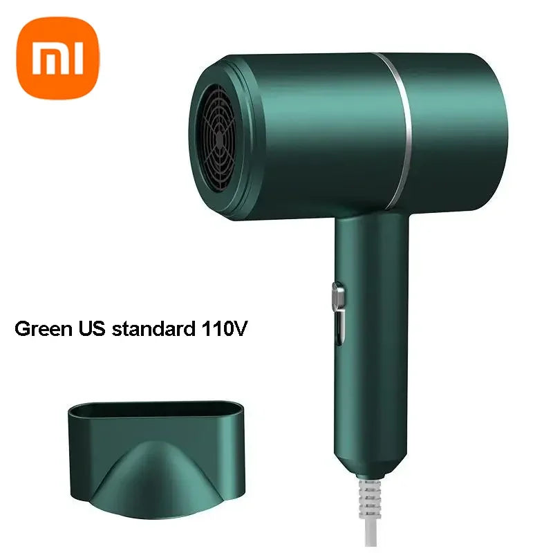 Xiaomi Portable Anion Hair Dryer Quick Dry with Diffuser Blue Light Hair Care Professional Foldable Home Travel Hair Care Dryer