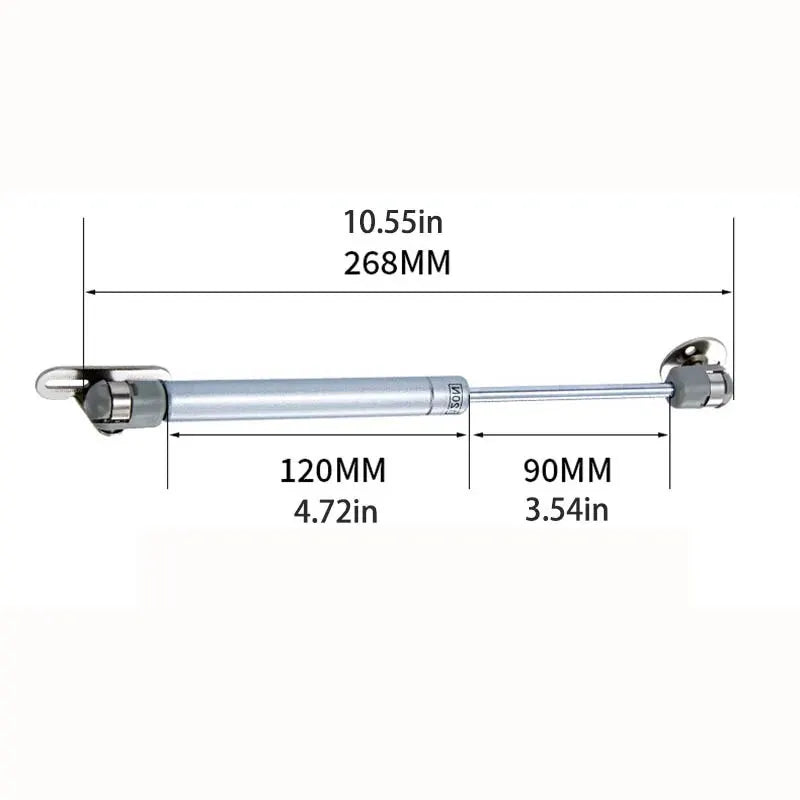 Cabinet Hinge 100N Furniture Pneumatic Support Rod Up-Flip Door Hydraulic Rod Air Pressure Rod Telescopic Buffer Air Support