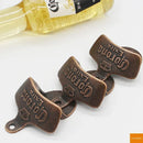 Retro Bar Wall Decorative Bottle Opener Wall Mounted Hanging Openers Tools Alloy Electroplating Process Bar Cafe Wall Decoration