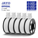 JAYO 5Rolls PETG Filament 1.75mm High Speed PETG 3D Printer Filament 1.1KG/Roll High Flow Speedy Matte 3D Printing Materials