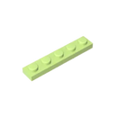 Gobricks GDS-90026 Plate 1 x 5 compatible with lego 78329 Assembles Building Blocks children's toys