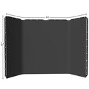 SH Green Screen 2.4X4M Collapsible Chroma Key Backdrop Wrinkle-Resistant Fabric Ultra-Quick Setup background removal for Stream