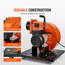 SucceBuy Dust Collector 1HP 537 CFM Air Flow Rolling Dust Collector with 21-Gallon Dust Collection Bag 2.5 Micron Bag Filtration