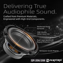 Q-PERTORS 6.5/8 Inch 200W/220W Car Subwoofer Audio Speaker for Car Home Theater System Upgrade Stereo Component Modification