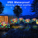 Solar LED Feuerwerk Lichterkette Outdoor Garten Deko Rasenwegbeleuchtung für Terrasse Hof Party Weihnachten Hochzeit Deko