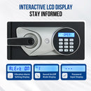 SF0605 19.69 Inch Fingerprint Locks Safe 1.8Cub Large Capacity Store Deposit Box Smart Home Office Safe