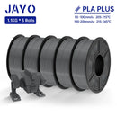 JAYO 3D Printer Filament PLA Series 1.75MM 5Rolls/10Rolls High Strength 100% No Bubble Neatly Wound for FDM DIY Gift Material
