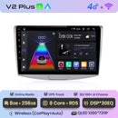 Junsun V1 AI Voice Wireless CarPlay Android Auto Radio for VW Passat B6 B7 CC 2010 - 2015 4G Car Multimedia GPS 2din autoradio