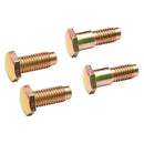 4Pcs Seat Belt Bolts Spare Parts Replaces Durable Easy Installation Metal Mounting Attachment Bolts for Chevrolet 1964-1981
