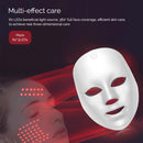 Elysian Aura | 7-Color Wireless LED Facial Therapy Mask | 60 LEDs High-Intensity Photon Skin Care