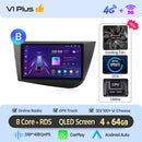 Junsun Android Wireless CarPlay Auto Car Radio For Seat Leon MK2 2005-2012 Car Intelligent Systems DSP SWC RDS GPS FM BT