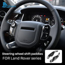 Carbon Abs Car Steering Wheel Paddle Shifter Trim Cover For Land Range Rover Evoque Discovery Sport For Jaguar XF XE Accessories