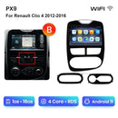 AWESAFE PX9 Car Radio Autoradio for  Renault Clio 4 2012-2019 Wireless Carplay Screen Android Auto Stereo GPS Navi FM RDS BT SWC