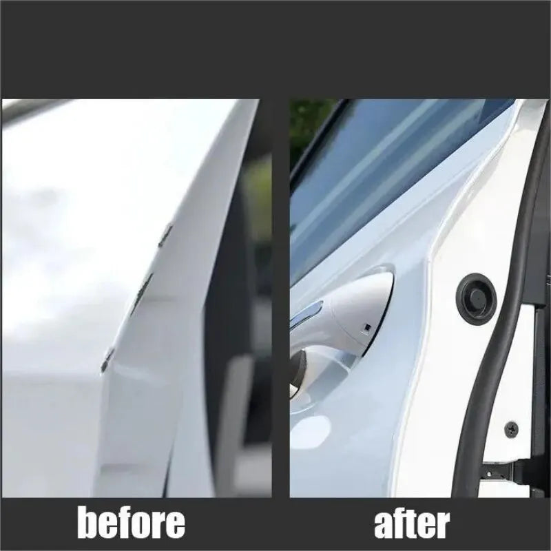 5M Transparent Car Door Edge PVC Scratch Protector Strips Car Anti-collision Sealing Strip Door Anti-scratch Transparent Strip