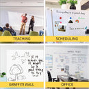 Magnetic Dry Erase Chalkboard Paper Soft Whiteboard Contact Paper Wall Sticker Graffiti Sticker For Work At Home Office/Teaching