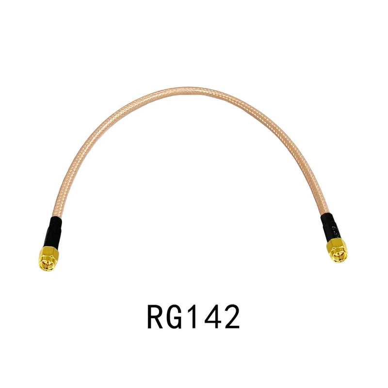 SMA Male to SMA Male Plug Jack RF Connector Pigtail Extension Cable RG174 RG178 RG316 RG58 RG142