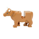 Poultry City Animals Figures Classic Building Block Deer Owl Goat Tiger Zoo Farm Accessories DIY Brick Children Kids Toy Gifts