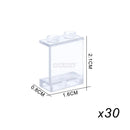 MARUMINE MOC Build Block Part Window Glass House Transparent Wall Panel 87552 87544 60581 87543 59349 Creative Brick Accessories