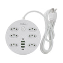 Line Filter, Electric Extension, Socket Extension, Socket Adapter, From Brazil, Coibeu, 10A, 110-220V, Usb Socket