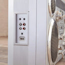 GPO Brooklyn Retro Boombox | Cassette Player, CD Player, Bluetooth Speaker, FM Radio, Portable Stereo System