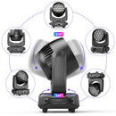 Yiflamefly 19X15W Beam Moving Head Light DMX512 RGBW 4IN1 LED Stage Light For DJ Karaoke Dance Hall KTV Disco Bar Stage Lighting