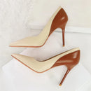 BIGTREE Spring Autumn Pointed Toe Woman Pumps Thin Heels Fashion Party Ladies Shoes Zapatillas De Mujer