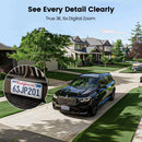 AOSU 3K UHD WiFi Floodlight Camera Outdoor 360° View Color Night Vision Wireless Security Camera PIR Detection 2-way Audio