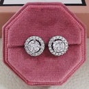2026 Rosa Silber Farbe Zirkon Ohrstecker Für Frauen Ohrringe Mädchen Party Geschenk 1 Dollar Artikel Gothic kostenloser Versand y2k Schmuck Z7