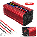 Inverter Pure Sine Wave Power Inverter 10000W DC 12V to AC 220V/230V Converter LED Display and EU Socket