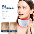 Neck LED Lift Mask Photon Anti-Wrinkle Skin Tightening Neck Beauty Device Skin Brighten Rejuvenation Neck Wrinkle Remover