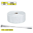 Free Shipping Motorcycle Exhaust Thermal Exhaust Tape Header Heat Wrap Resistant Downpipe For Motorcycle Car Accessories