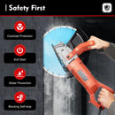 Electric Groove Milling 3000W Circular Saw Wall Groove Milling Punching Machine+Saw Blade 350mm Carpenter Machines Concrete Tool