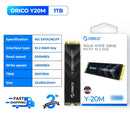 ORICO Y20M M.2 SATA SSD 1TB 2TB 4TB M.2 NGFF SSD 500MB/S M.2 2280 Ngff Sata B & M Key Solid State Festplatte für Desktop Laptop