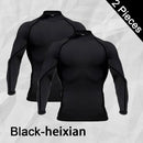 Herren Workout Langarm T-Shirt Frühling Herbst Gym Laufen Sport Herren T-Shirts Fitness Sportswear Outdoor Tops Für Herren Kleidung