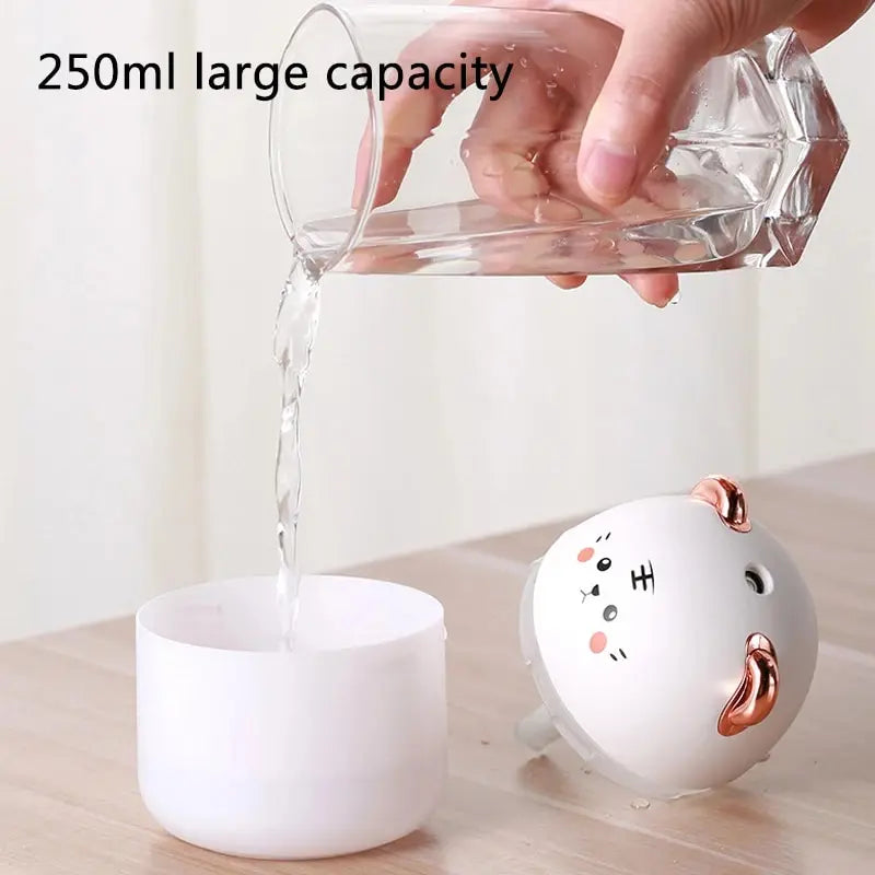 Cute Pet Humidifier Mini Office Desktop Air Conditioning Room Air Humidification Usb Small Household Heavy Fog Spray