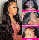 HD Lace Frontal Perücke Echthaar 200 Dichte 13x4 13x6 Body Wave Lace Front Perücken für Frauen Lace Echthaar Perücken Bling