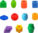 Auffädelperlen Kreative Kinder Feinmotorik Handarbeit Geometrisches Fädelpuzzle Kognitionsspielzeug
